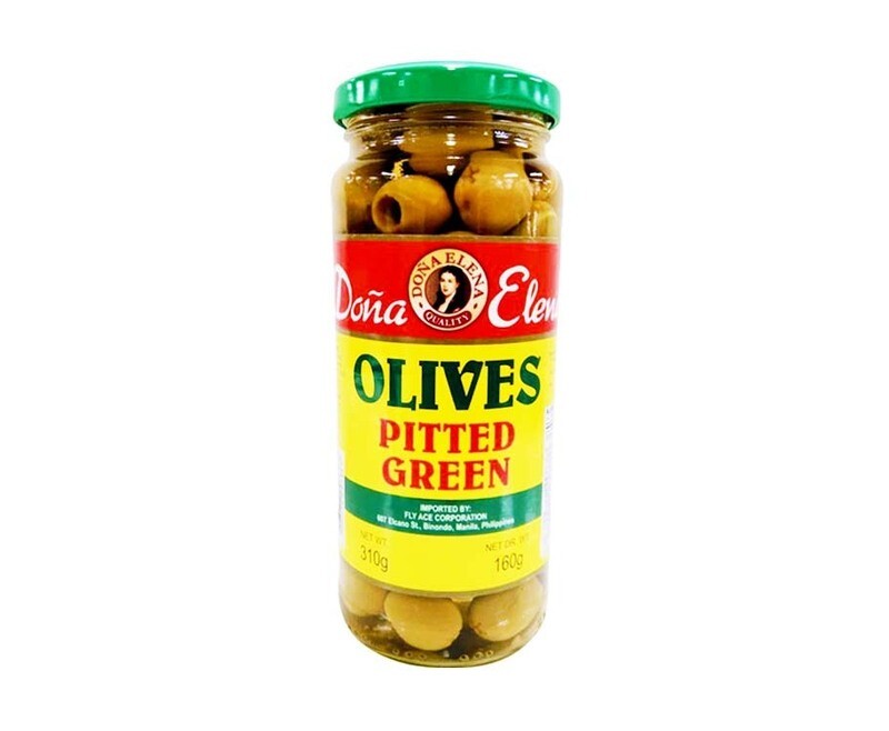 Doña Elena Pitted Green Olives 310g