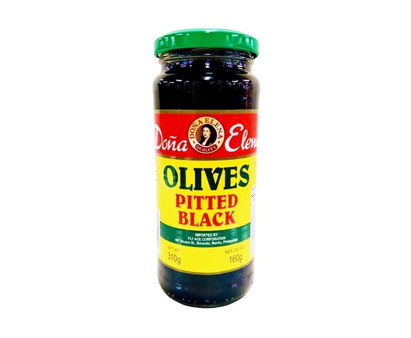 Doña Elena Olives Pitted Black 310g