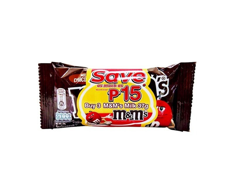 M&amp;M&#39;s Milk Chocolate (3 Packs x 37g)