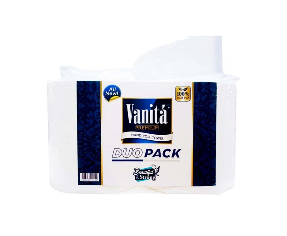 Vanita Premium Hand Roll Towel Duo Pack