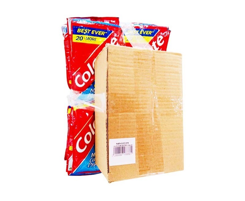 Colgate Anti-Cavity Toothpaste (60 Packs x 24g) + Toothbrush Holder &amp; Toothpaste Dispenser