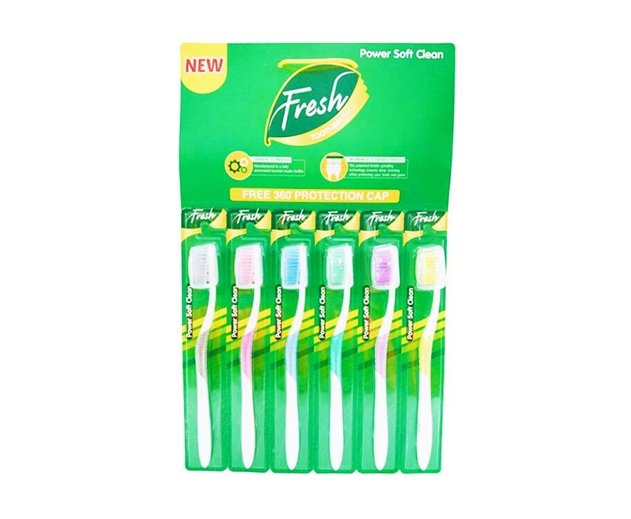 Fresh Toothbrush Power Soft Clean 6s
