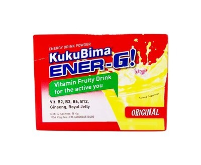 KukuBima Ener-G! Original Energy Drink Powder 24g