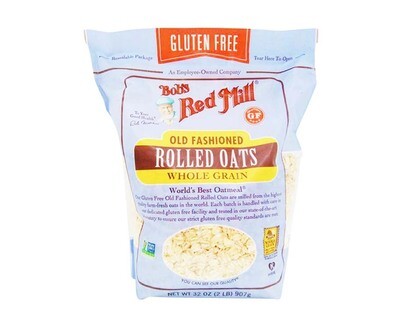 Bob's Red Mill Old Fashioned Rolled Oats Whole Grain Gluten Free 907g