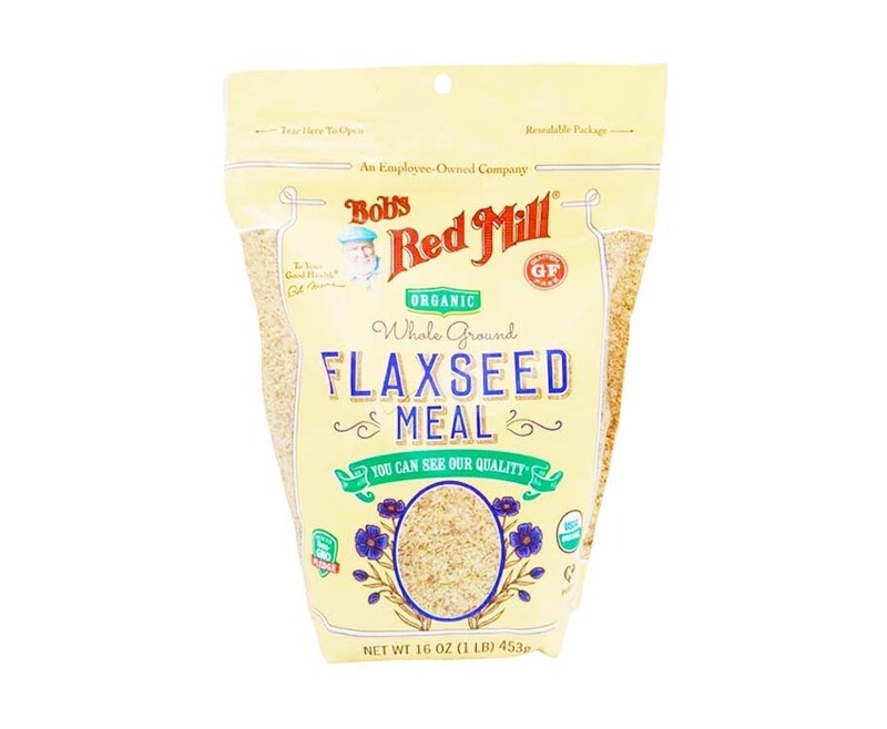 Bob&#39;s Red Mill Organic Whole Ground Flaxseed Meal 453g