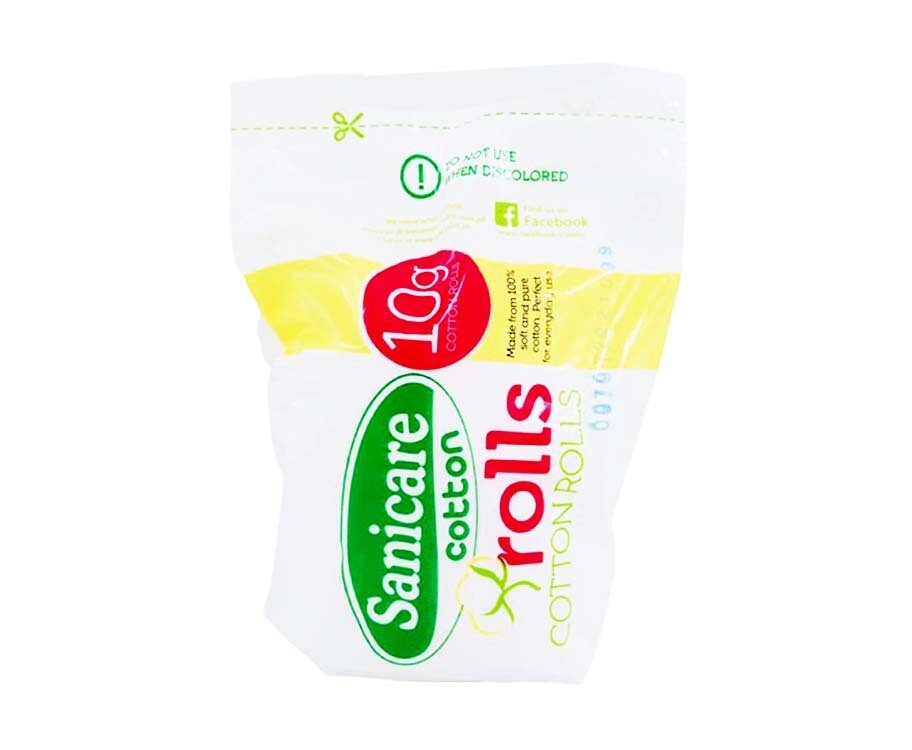 Sanicare Cotton Rolls 10g