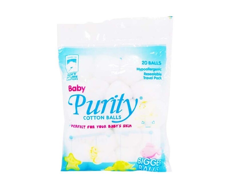 Purity Cotton Balls Baby 20 Balls