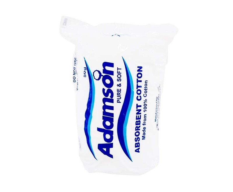 Adamson Pure &amp; Soft Cotton Rolls 50g