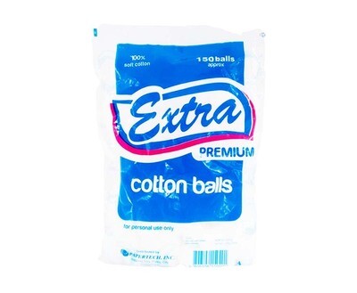 Extra Premium Cotton Balls 150 Pieces
