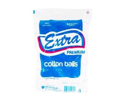 Extra Premium Cotton Balls 50s
