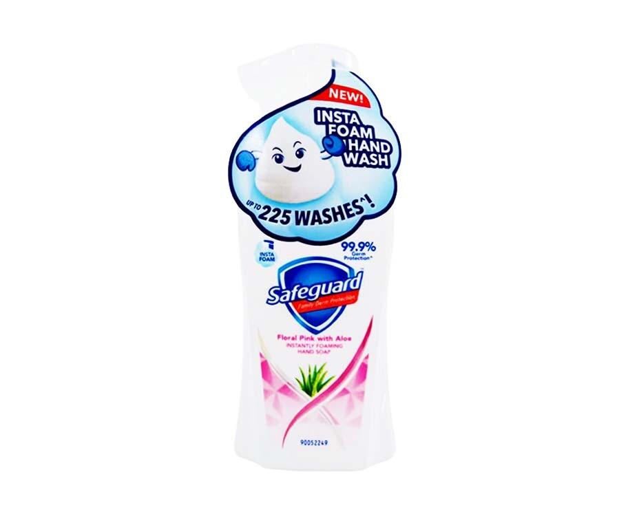 Safeguard Floral Pink with Aloe Insta Foam Hand Soap 225mL
