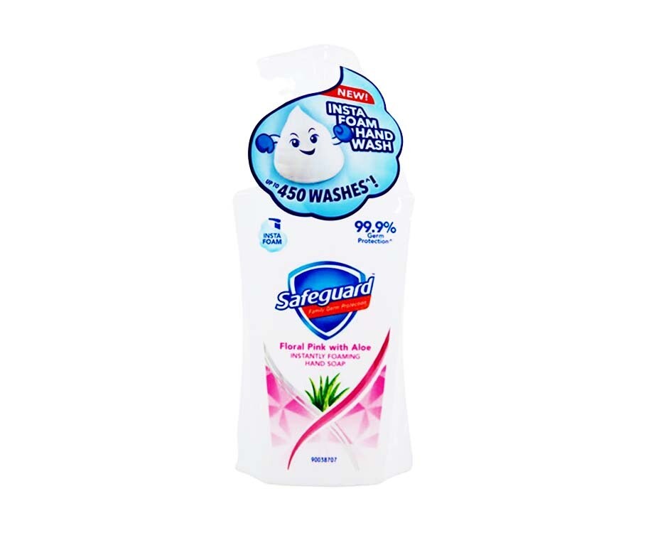 Safeguard Floral Pink with Aloe Insta Foam Hand Soap 450mL