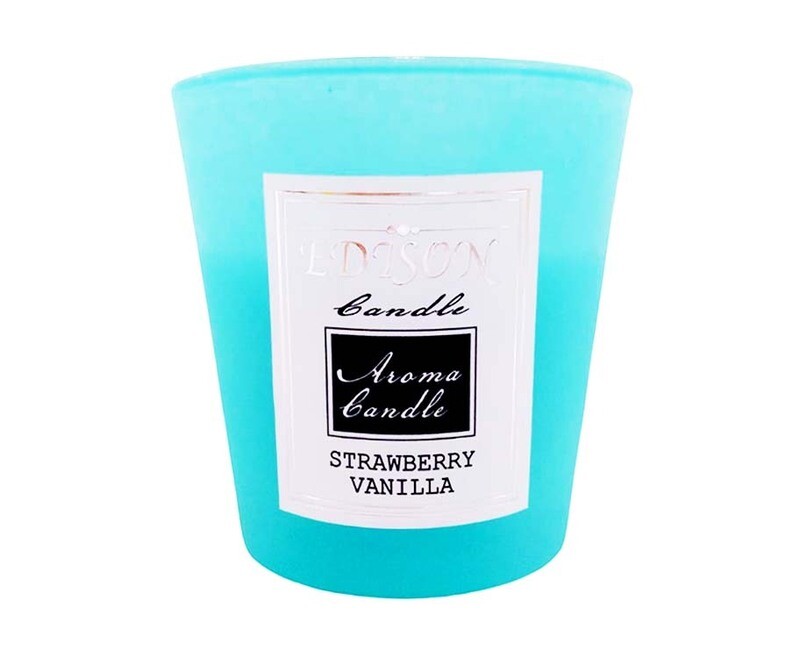 Edison Aroma Candle Strawberry Vanilla 100g