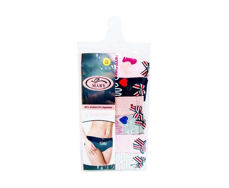 Mary Ladies Mother&#39;s Innerwear 6pcs. Medium