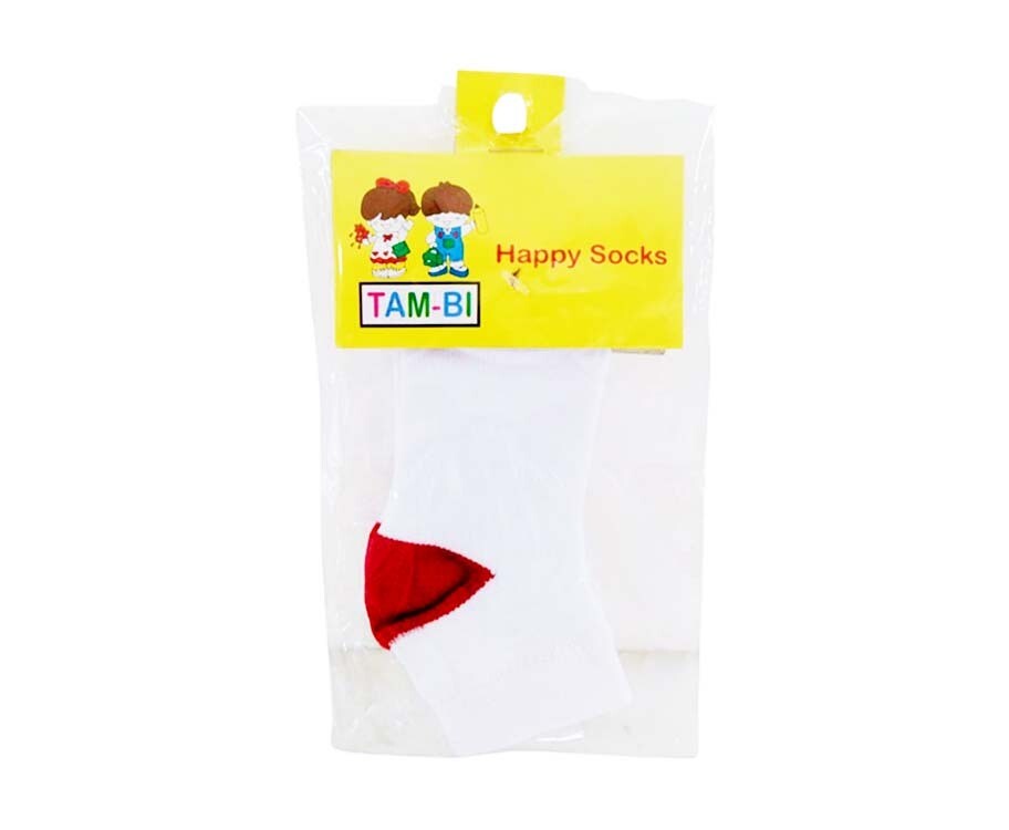 Twm-Bi Happy Socks 1y/o 1pc. Red