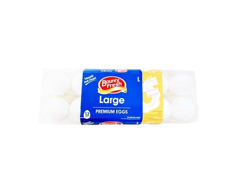 Bounty Fresh Large Premium Eggs 12 Pieces
