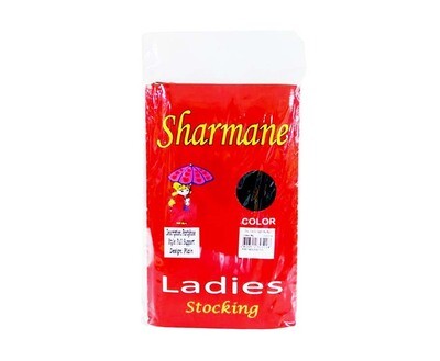Sharmane Ladies Stockings Panty Hose Full Support Black