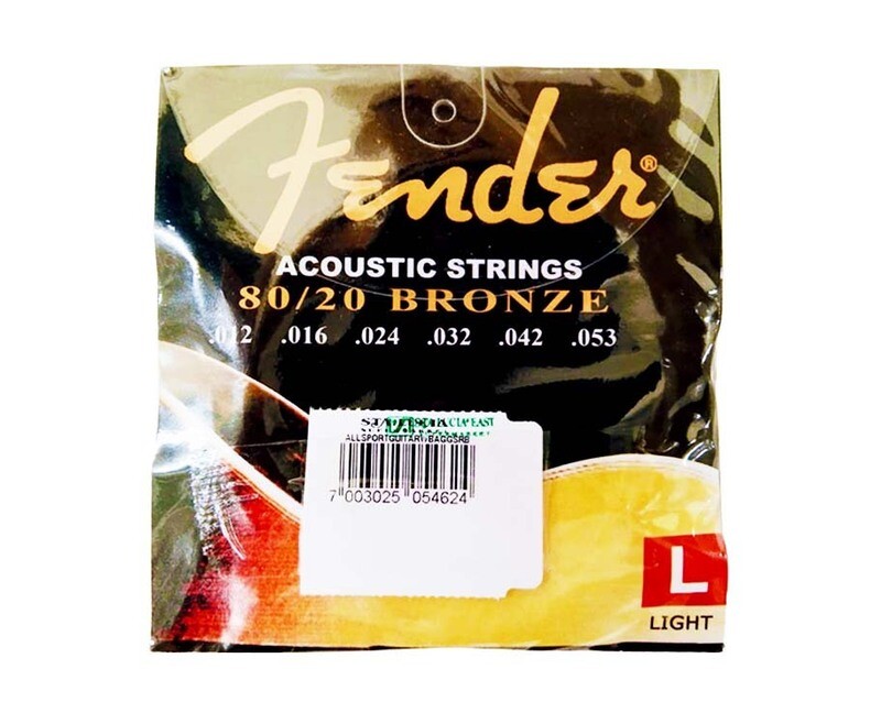 Fender Acoustic Strings 80/20 Bronze