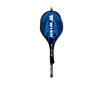 Wish Alumtec Badminton Racket with Bag Yellow 1 Piece