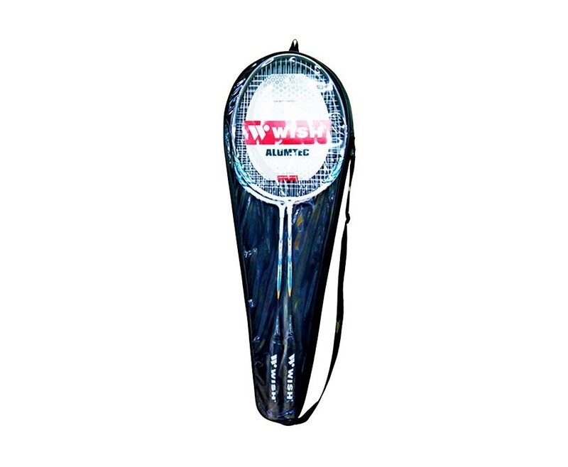 Wish Alumtec Badminton Racket Blue 501 2 Pieces