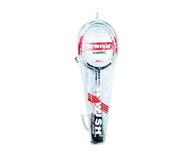 Wish Alumtec Badminton Racket Yellow with Bag White 2 Pieces