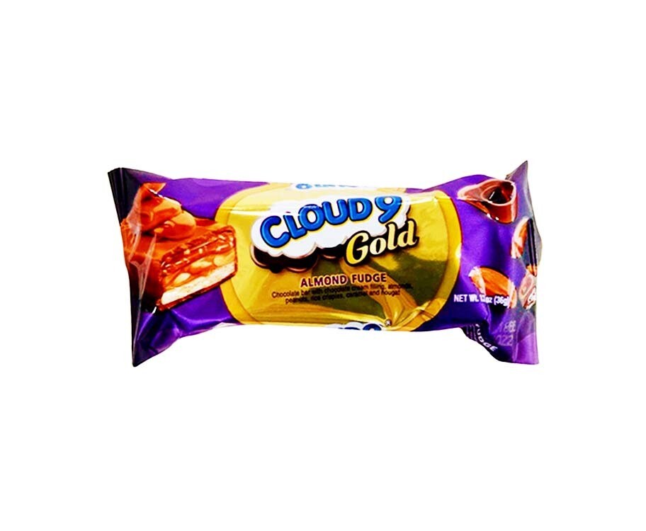 Cloud 9 Gold Almond Fudge 36g