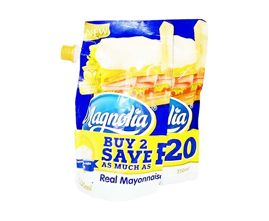 Magnolia Real Mayonnaise (2 Packs x 220mL)