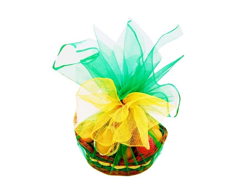 JED Apple, Orange, Poncan, Korean Pears  Fruit Basket