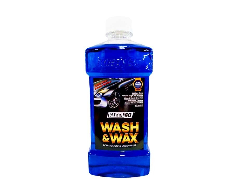Kleenso Wash & Wax For Metalic & Solid Paint 1L