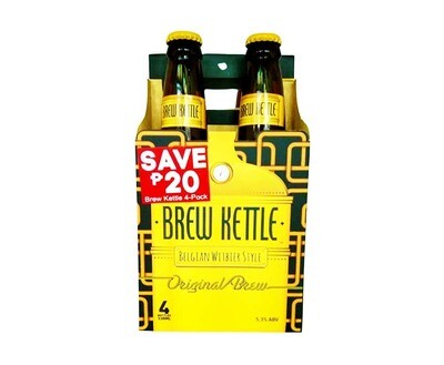 Brew Kettle Belgian Witbier Style Original Brew 4-Pack
