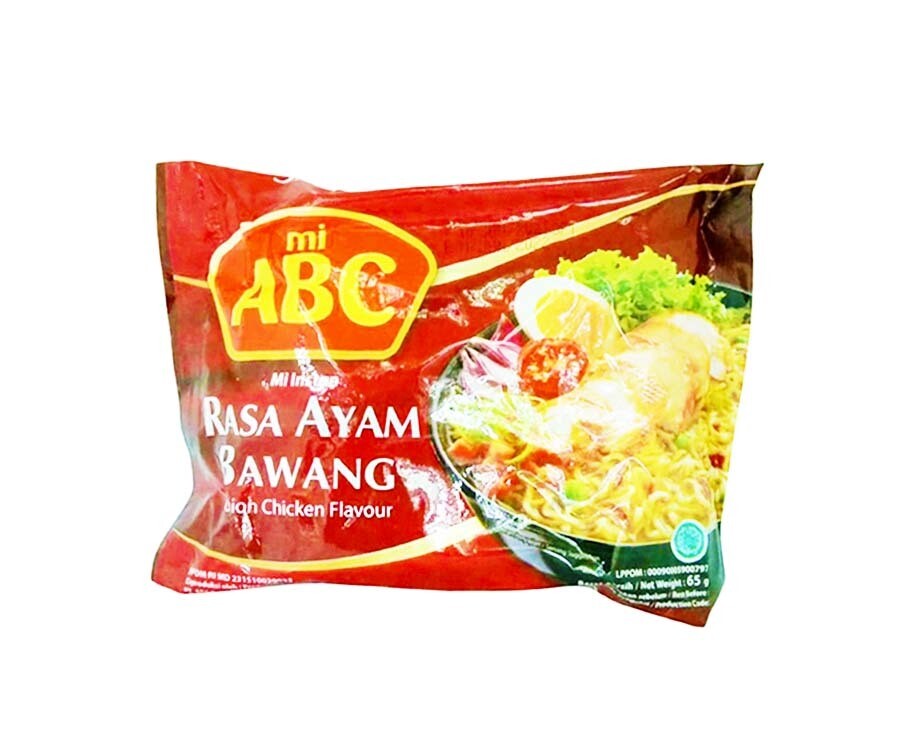 Mi ABC Mi Rasa Ayam Bawang Onion Chicken Flavor 65g