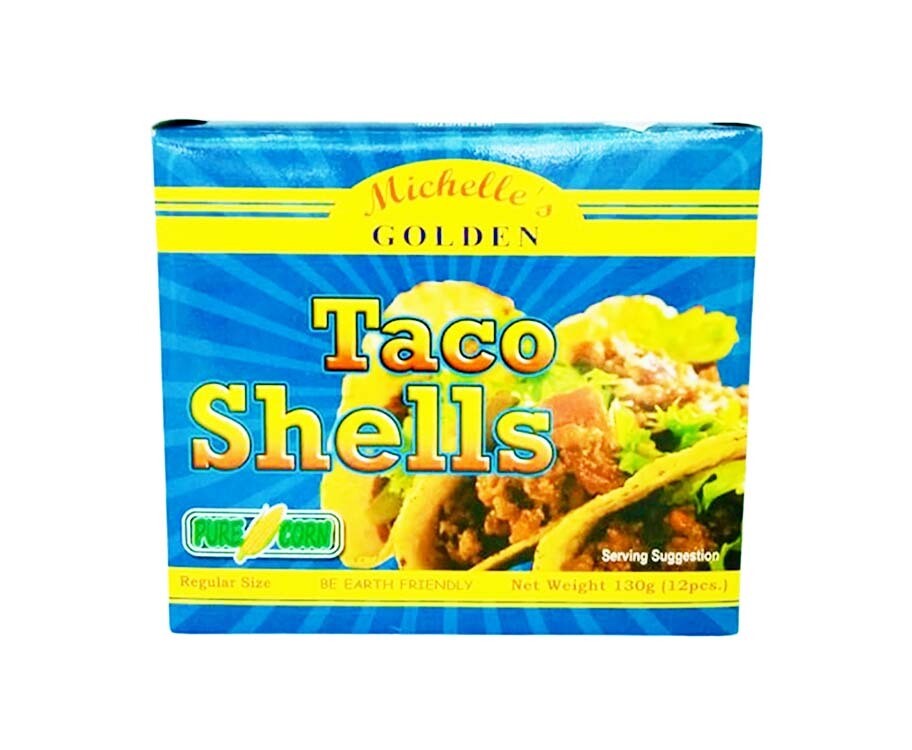 Michelle's Golden Taco Shells Pure Corn 130g