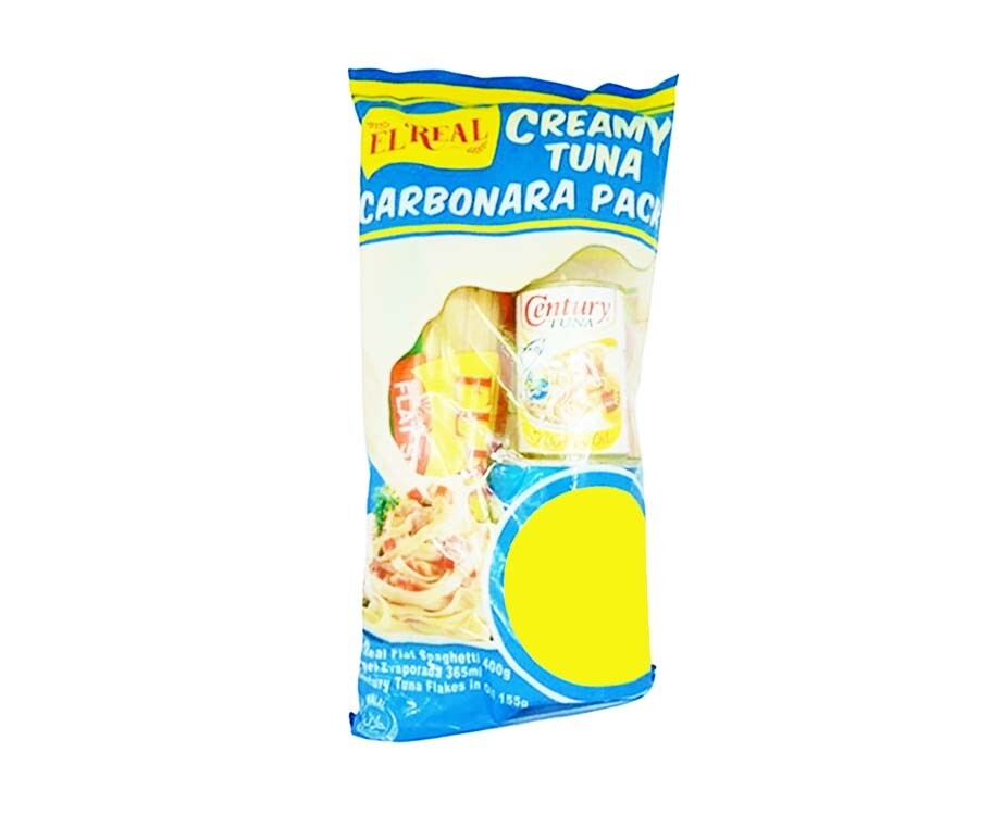 El Real Creamy Tuna Carbonara Pack