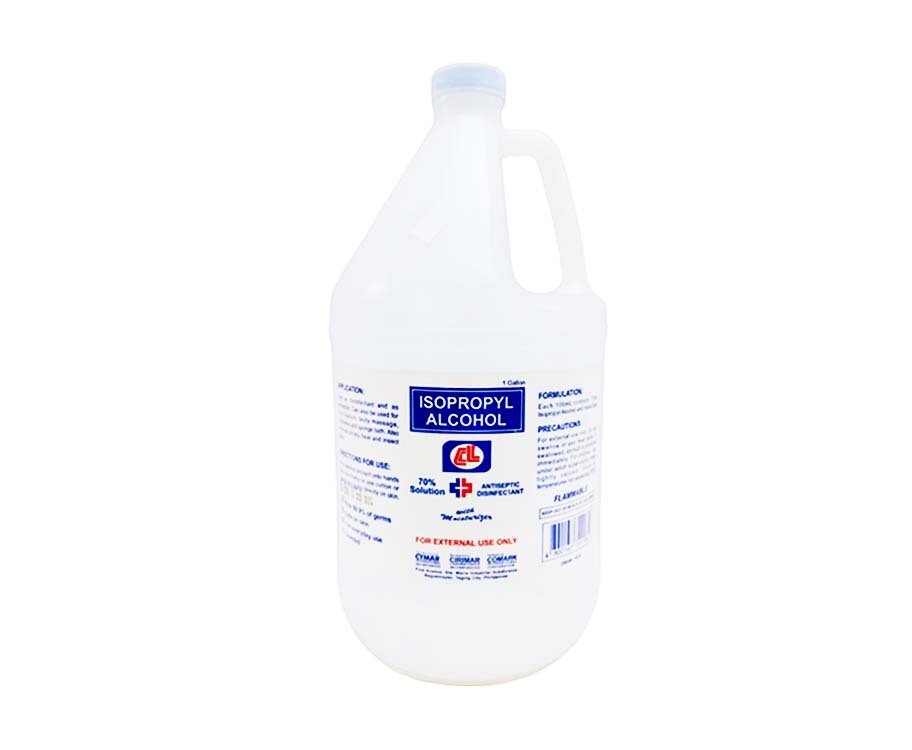 CL Isopropyl Alcohol 70% Solution Antiseptic Disinfectant with Moisturizer 1 Gallon