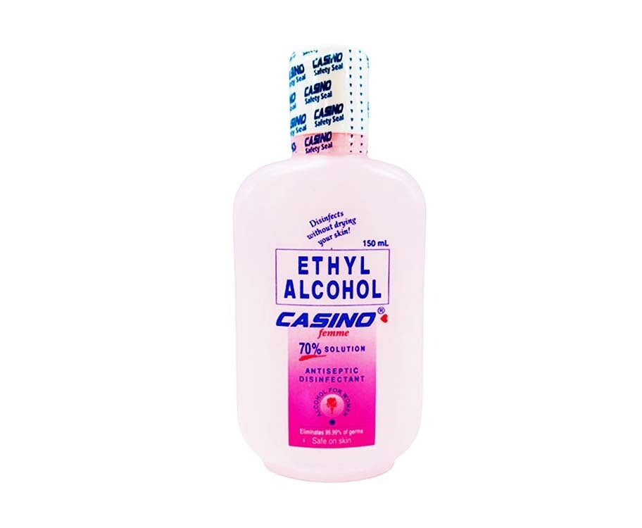 Casino Femme Ethyl Alcohol 70% Solution Antiseptic Disinfectant 150mL
