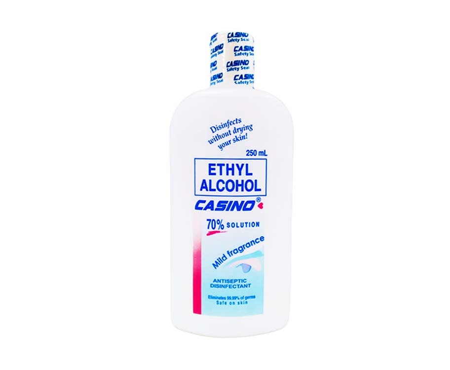 Casino Ethyl Alcohol 70% Solution Antiseptic Disinfectant Mild