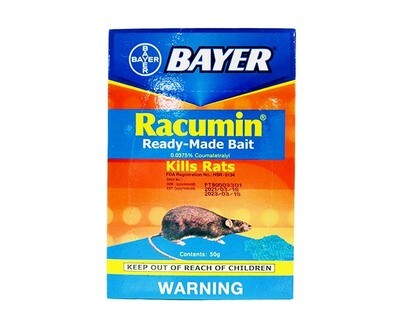 Bayer Racumin Ready-Made Bait Rat Killer 50g