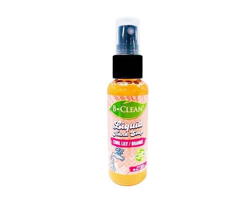 B-Clean Liquid Hand Soap Cool Lily/ Orange 50mL