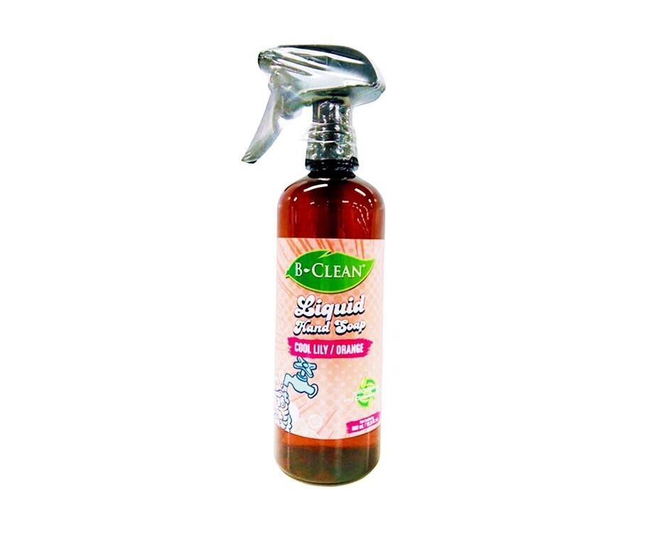 B-Clean Liquid Hand Soap Cool Lily/ Orange 500mL