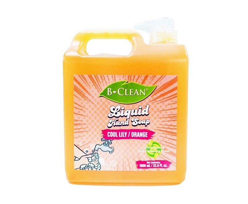 B-Clean Liquid Hand Soap Cool Lily/ Orange 1000mL