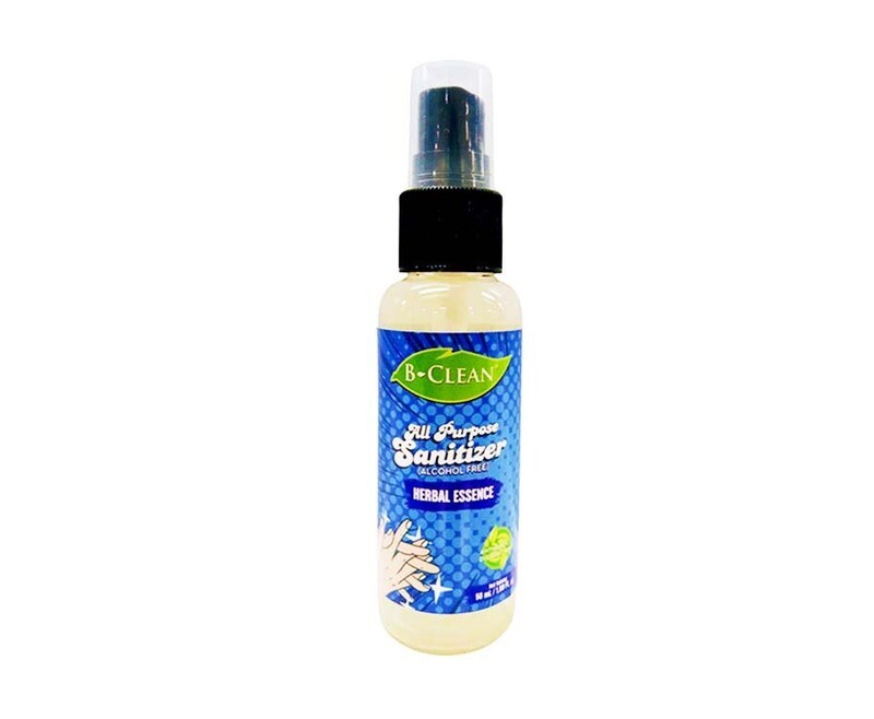 B-Clean All Purpose Sanitizer (Alcohol Free) Antiseptic/ Disinfectant Herbal Essence 50mL