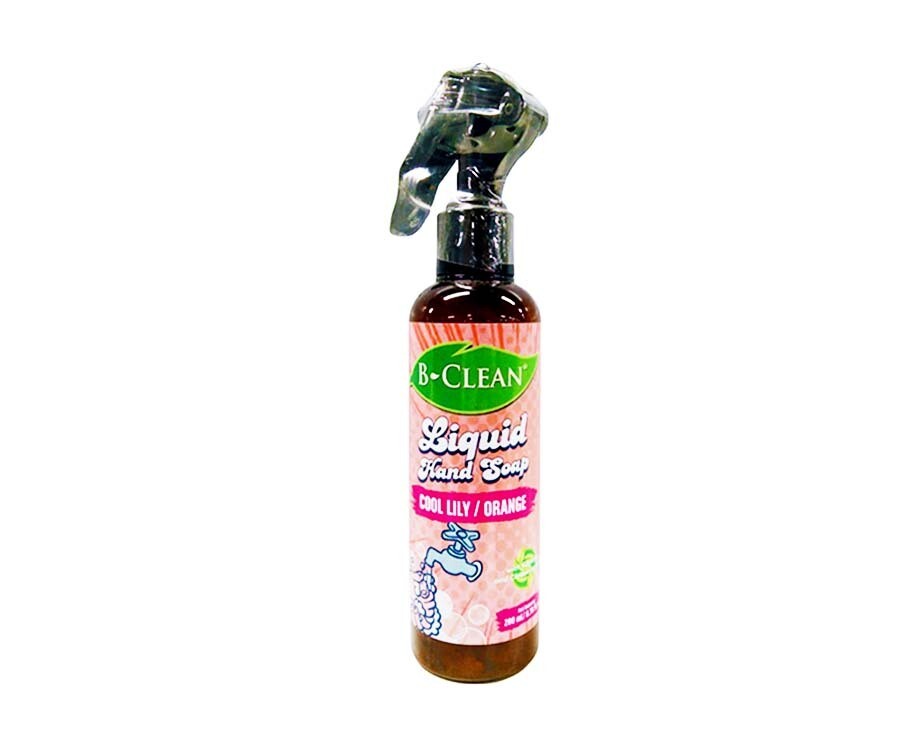 B-Clean Liquid Hand Soap Cool Lily/ Orange 200mL