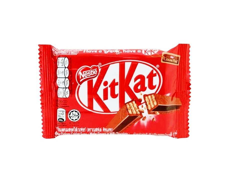 Nestlé KitKat Wafer 4-Fingers Wafer in Milk Chocolate 35g