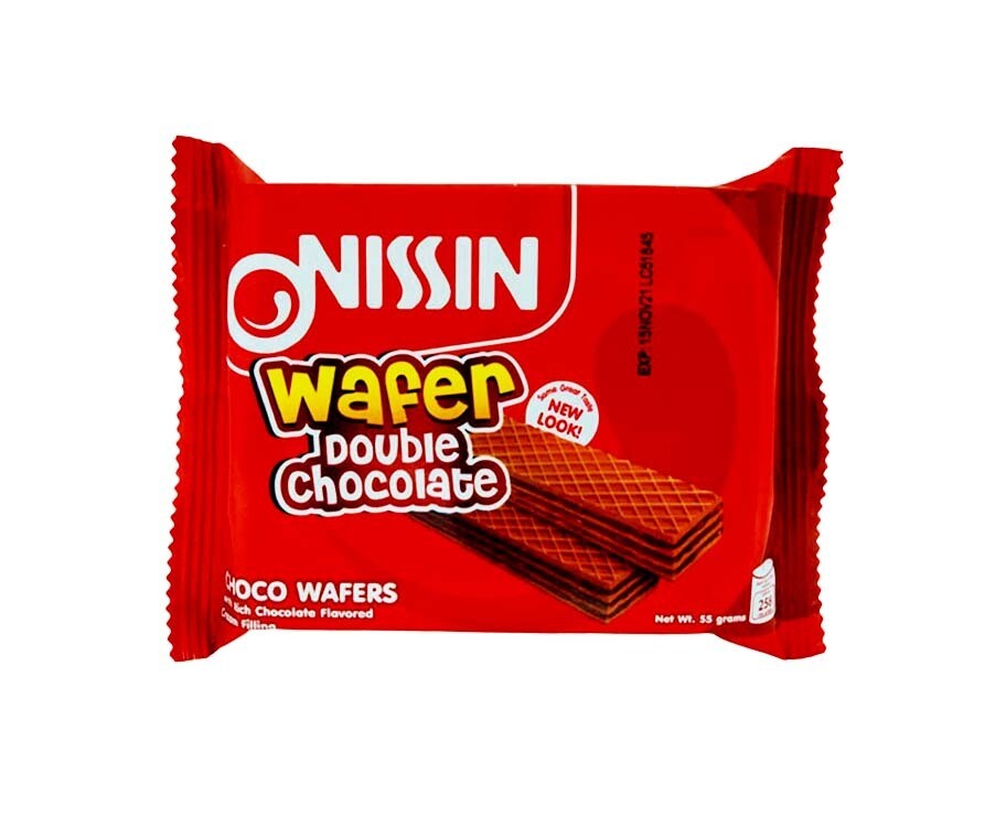 Nissin Wafer Double Chocolate 55g