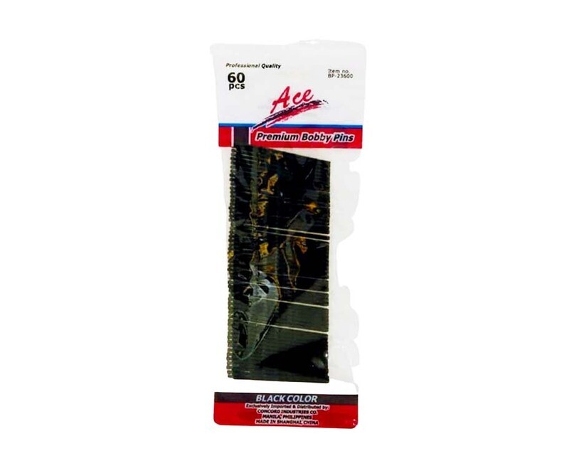 Ace Premium Bobby Pins Black Color 60 Pieces