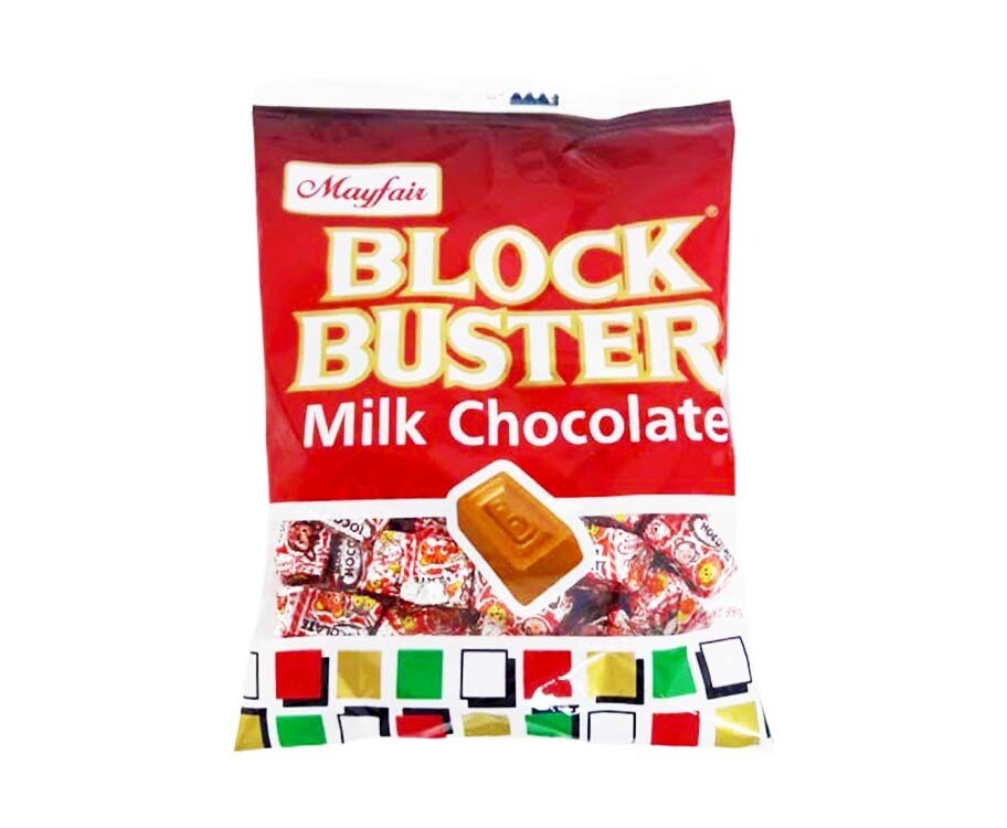 Mayfair Block Buster Milk Chocolate 45 Pieces 99g