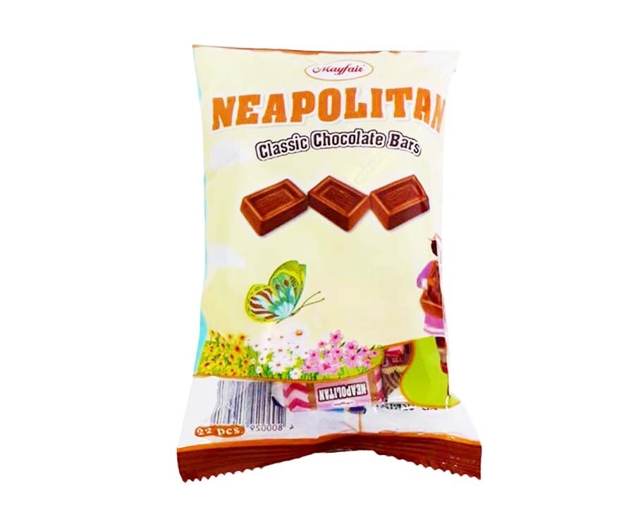 Mayfair Neapolitan Classic Chocolate Bars 22 Pieces 70g