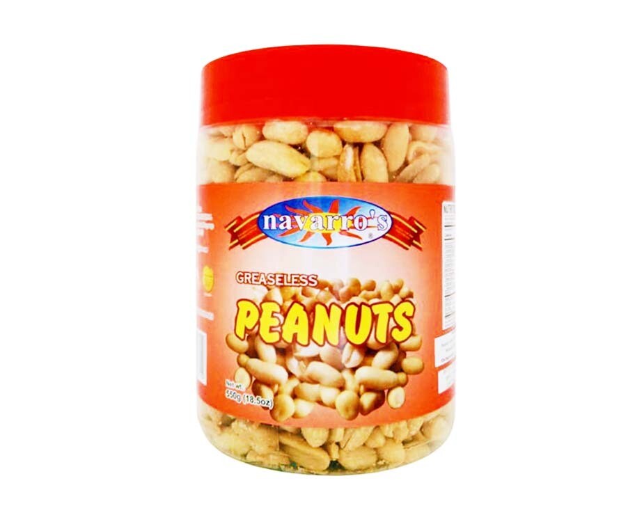 Navarro's Greeseless Peanuts 550g