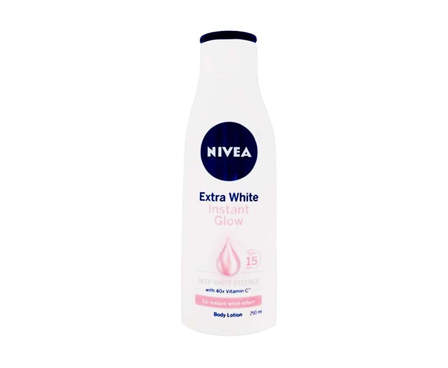 Nivea Extra White Instant Glow Deep White Essence with 40x Vitamin C ​SPF15PA++ Body Lotion 250mL