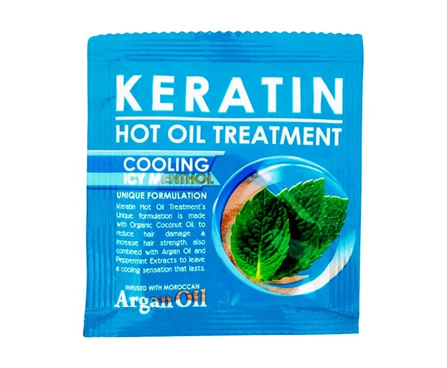 Keratin Hot Oil Treatment Cooling Icy Menthol 20g